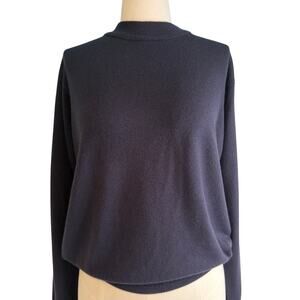 Sag Harbor Women's XL Navy Blue Lightweight Sweater